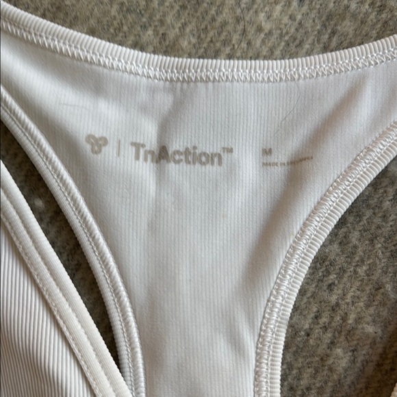 TnAction White Tank Top - Picture 2 of 5